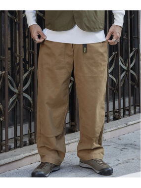 Non Stock Double Knee Canvas Climbing Pants Men's Outdoor Cargo Hiking Pants S